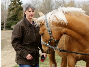 Deanna Lennox, a former RCMP officer, turned to equine therapy to deal with PTSD, and has written a memoir called Damage Done.