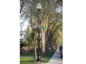 New decorative street lights in Glenora: Coun. Scott McKeen wants to take the onus off residents to canvass for the decorative poles.