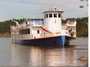 The Edmonton Queen paddlewheeler first sailed on the North Saskatchewan River in 1995.