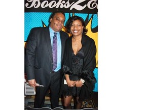 Ernie McKenzie, left, and Renee McKenzie at the Books2Eat Gala on April 18.