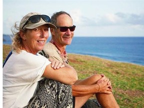 A file photo of Kathy and Bruce Macmillan