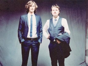 The Milk Carton Kids, a folk duo from California, visit the Winspear Centre Friday, Oct. 9.