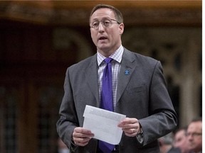 Justice Minister Peter MacKay responds to a question during question period in the House of Commons on Parliament Hill in Ottawa on Thursday, April 2, 2015.