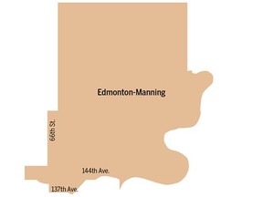The Riding of Edmonton-Manning
