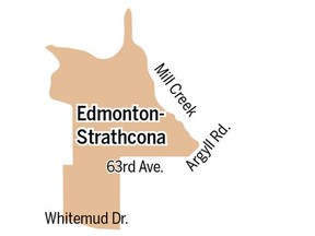 The riding of Edmonton-Strathcona