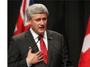 Prime Minister Stephen Harper.