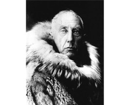 Norwegian Arctic explorer Roald Amundsen spoke in Edmonton in 1927 about flying over the North Pole in a dirigible in winter.