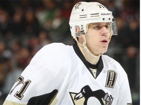 Pittsburgh Penguins centre Evgeni Malkin during NHL action against the Colorado Avalanche on March 4, 2015 in Denver.