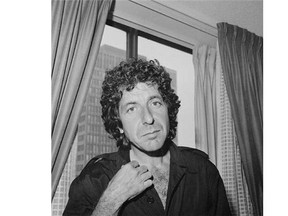 Portrait of singer/songwriter/poet Leonard Cohen taken in 1976 by Alberta-born art photographer Roloff Beny.