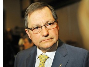 There was a “lack of humility” in the Tory campaign, says former Alberta premier Ed Stelmach. EDMONTON JOURNAL/FILE