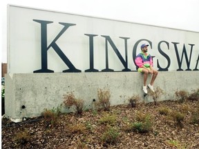 Vivek Shraya outside Kingsway mall. Shraya’s The Magnificent Malls of Edmonton zine is a collection of essays remembering moments spent in the malls of this city.