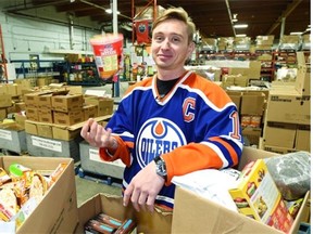 With no NHL team to cheer for in the playoffs, disappointed Oilers fans are donating to the Edmonton Food Bank for each goal scored in the Flames versus Canucks NHL playoff series. Martin Siembab is the mastermind behind the initiative.