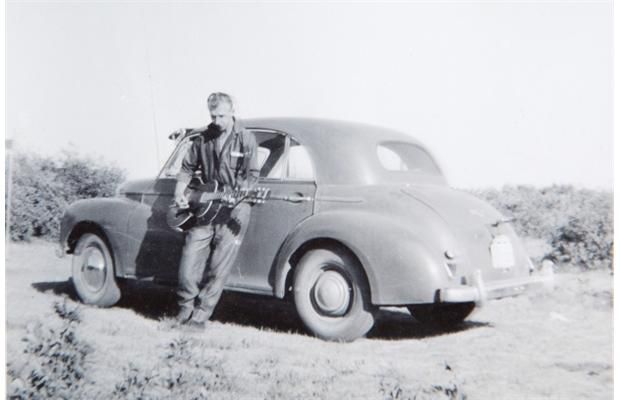 Ron Franson in the early 1960s in Saskatchewan.