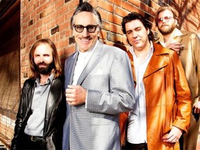 Blues harmonica player and singer Rick Estrin (grey suit) brings his band The Nightcats to play Big Al’s House Of Blues Friday and Saturday, May 29 and 30.