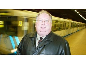 Charles Stolte, the head of Edmonton Transit, has been replaced after nine years on the job.