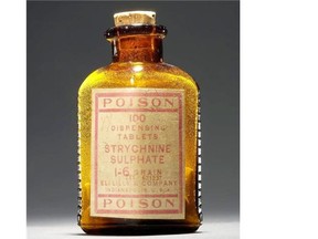 A convicted arsonist died before he could serve his three-year sentence in 1907 by swallowing poison in the courtroom.