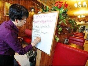 Co-owner Chong Lee has owned the Red Goose Restaurant in the Hazeldean Shopping Centre for 20 years.