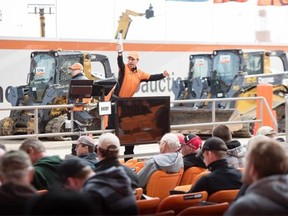 Ritchie Bros. in Nisku continues to sell tens of millions of dollars worth of industrial equipment at auction as the oil and gas industry cools.