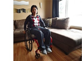 Temporary foreign worker Maria Victoria Venancio was injured in a collision with a vehicle while riding her bike to work and is now a quadriplegic. She no longer has health care and has been ordered to leave the country.