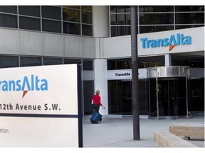 The TransAlta headquarters building in Calgary: the company has been given the green light to build a new gas-fired electricity plant near Wabamun.