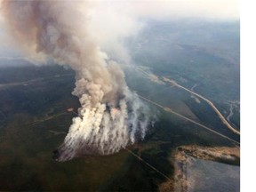 There are 45 wildfires burning in Alberta as of Thursday morning, 13 of which are considered out of control.