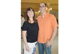 Allison MacLean, left, and Marc Nipp at the 2015 Solstice Ball on June 20.