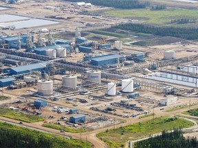 A Suncor oil sands facility near Fort McMurray.