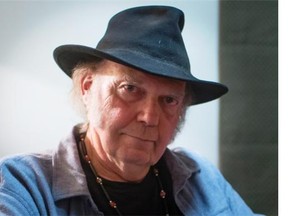 Canadian singer-songwriter Neil Young