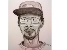 Composite sketch of the suspect in an alleged sexual assault that occurred in Mill Creek Ravine on Tuesday, July 7, 2015.