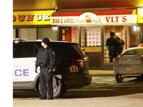 An Edmonton man pleaded guilty Wednesday to his role in the March 2013 shooting of two men at Mama’s Pizza in Mill Woods. One man died from his injuries.