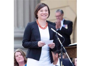 Environment Minister Shannon Phillips used to be a U of A students’ union researcher and member of a protest group called FUNK — Fighting Unaccountable Naughty Korporations.