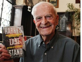 Harry Smith, 92 and author of six books, is worried  society is moving backward with austerity measures that will dismantle the safet net his generation built after the Second World War.