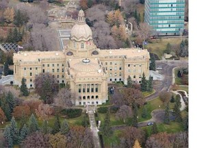 The Alberta Legislature Building in Edmonton