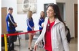 Hope Solo of Team U.S.A. walks through the Shell Aerocentre on June 17, 2015.