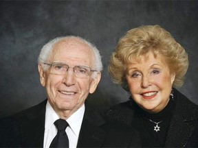 Abe and Joan Goldstein were honoured at the Jewish National Fund of Edmonton’s Negev dinner for their contributions to Edmonton, Canada and Israel.
