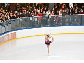 Kaetlyn Osmond headlines the Ice Palace Figure Skating Club’s annual Christmas show at West Edmonton Mall in December.