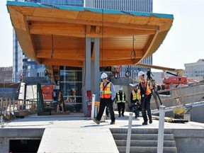 The new LRT line to NAIT is plagued with delays.