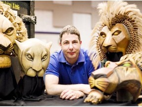 Michael Reilly is the ‘puppet master’ for the current production of The Lion King, which includes the titular big cats, elephants, giraffes and much more.