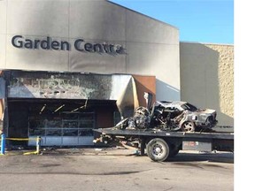 Scene of a fatal crash at the Walmart in South Edmonton Common on June 26, 2015.