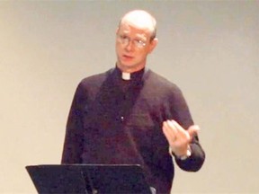 Pastor Rich Docekal makes a presentation at the 2011 Love Life conference at Concordia University College of Alberta in Edmonton. Docekal was charged with possession and distribution of child pornography on Oct. 9, 2014.