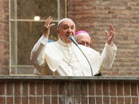 Pope Francis, shown in this pool photo taken Sunday, June 21, 2015 in Turin, Italy, recently issued an encyclical touching on the issue of climate change.