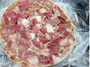 A slice of head cheese