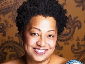 Veteran backup singer Lisa Fischer steps out in front to perform with her band Grand Baton at the TD Edmonton International Jazz Festival Tuesday, June 22.