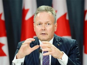 Bank of Canada Governor Stephen Poloz holds a news conference in Ottawa, Wednesday, July 15, 2015.