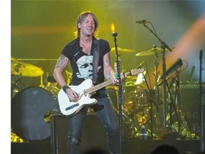 Country star Keith Urban played his many hits for a capacity crowd at Rexall Place in Edmonton on July 22.