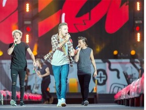 One Direction played Commonwealth Stadium in Edmonton on July 21, 2015.