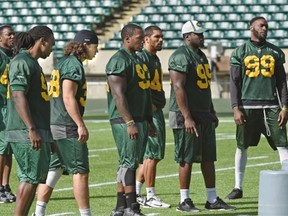 The Edmonton Eskimos defence didn’t look too scary during Thursday’s walk-through practice at Commonwealth Stadium, but it’ll be a lot more ferocious on Friday when it plays the Hamilton Tiger-Cats.