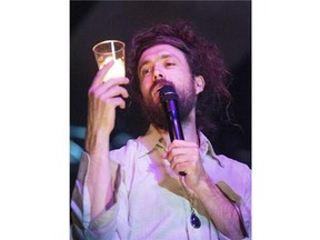 Edward Sharpe and the Magnetic Zeros perform at the Edmonton Folk Music Festival in Edmonton. August 7, 2015.
