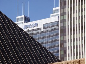 The Epcor Tower behind City Hall in Edmonton. Edmonton Journal/FILE