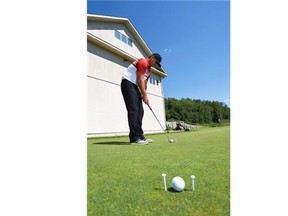 Jeremy Lavallee with Royal Mayfair Golf Club demonstrates how to improve your putting with a gate drill.